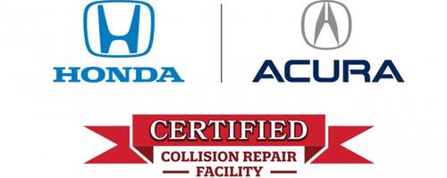 Honda certified body shop logo